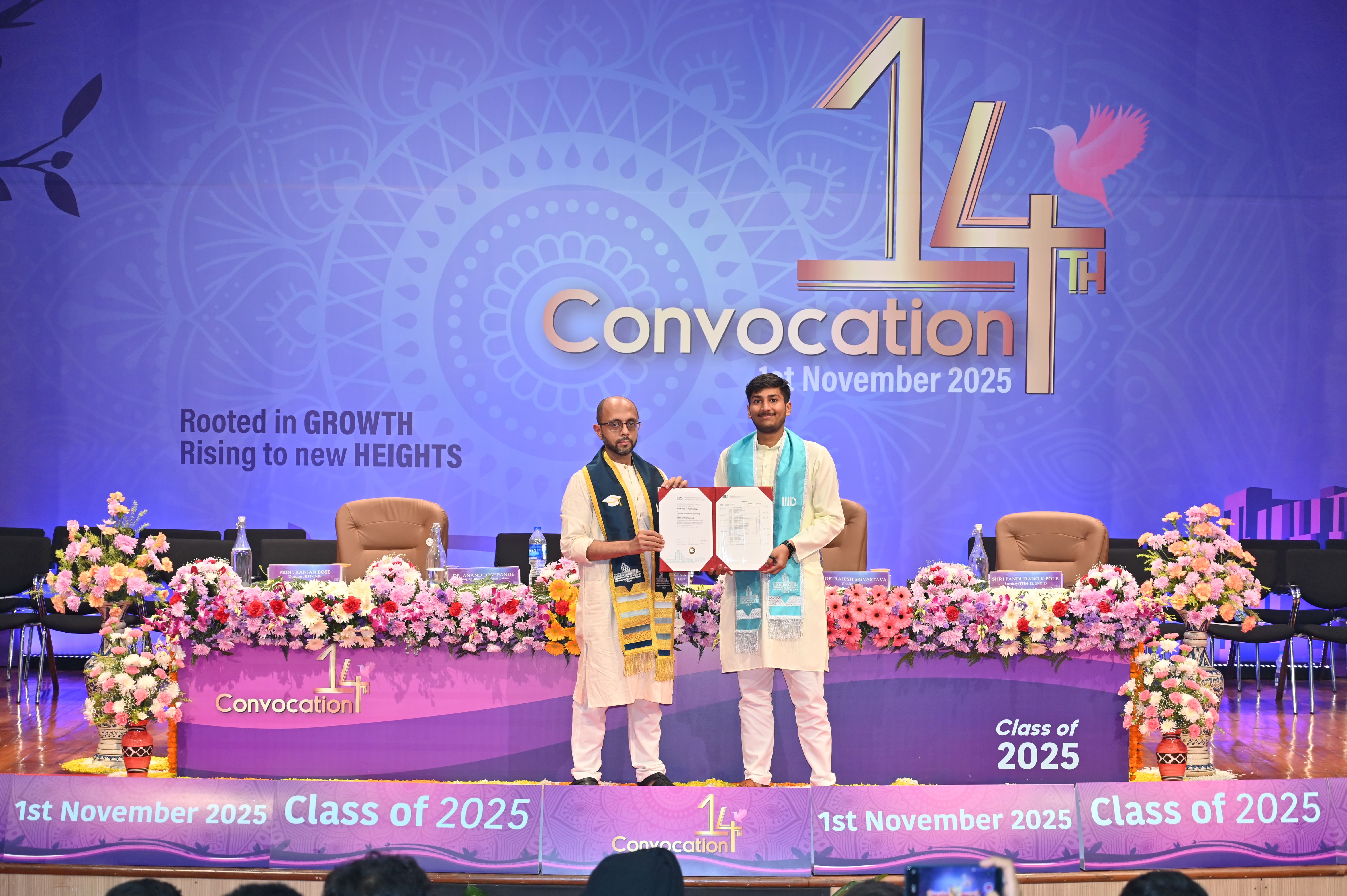 Got the degree 01-11-25